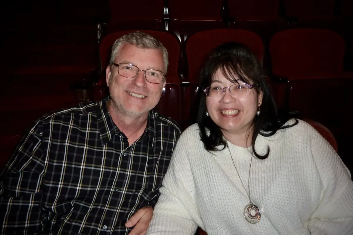 Paul High and Maganda Anderson attend Shen Yun Performing Arts at the Benedum Center in Pittsburgh, on March 21, 2026. (Tony Dang/The Epoch Times)