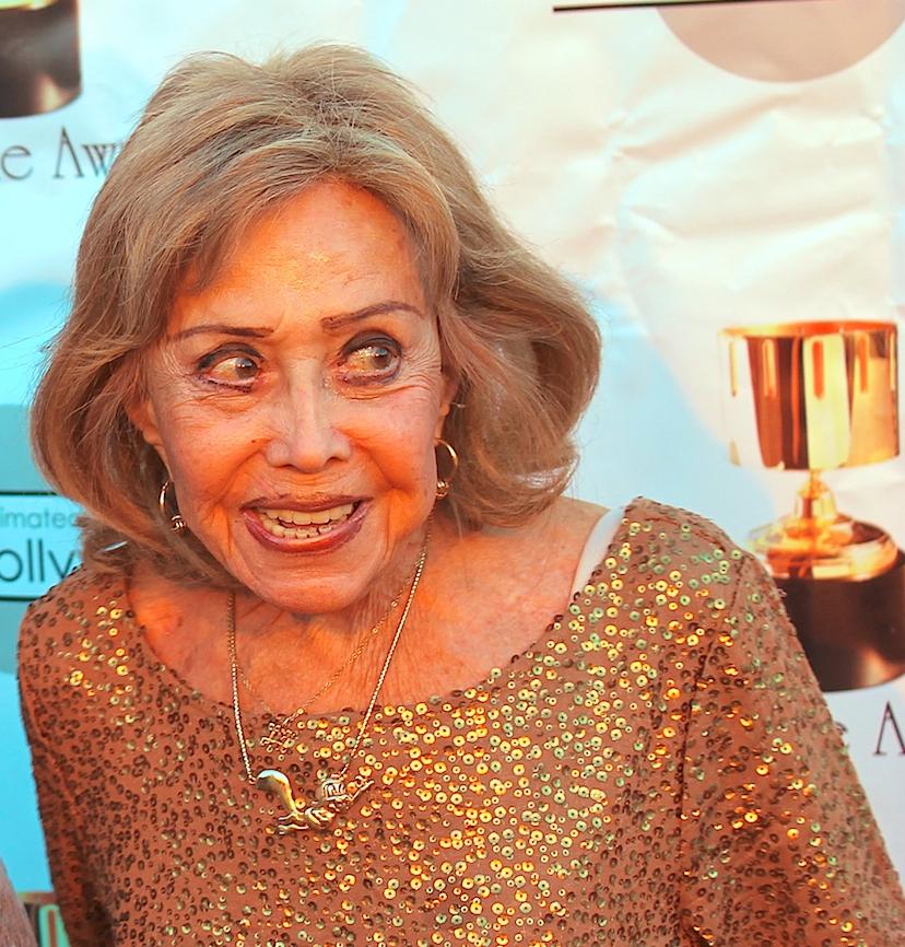 June Foray at the 41st Annual Annie Awards. (<a href="https://www.flickr.com/photos/voicechasers/12306219685/">Voice Chasers</a>/<a href="https://creativecommons.org/licenses/by/2.0/">CC BY 2.0</a>)
