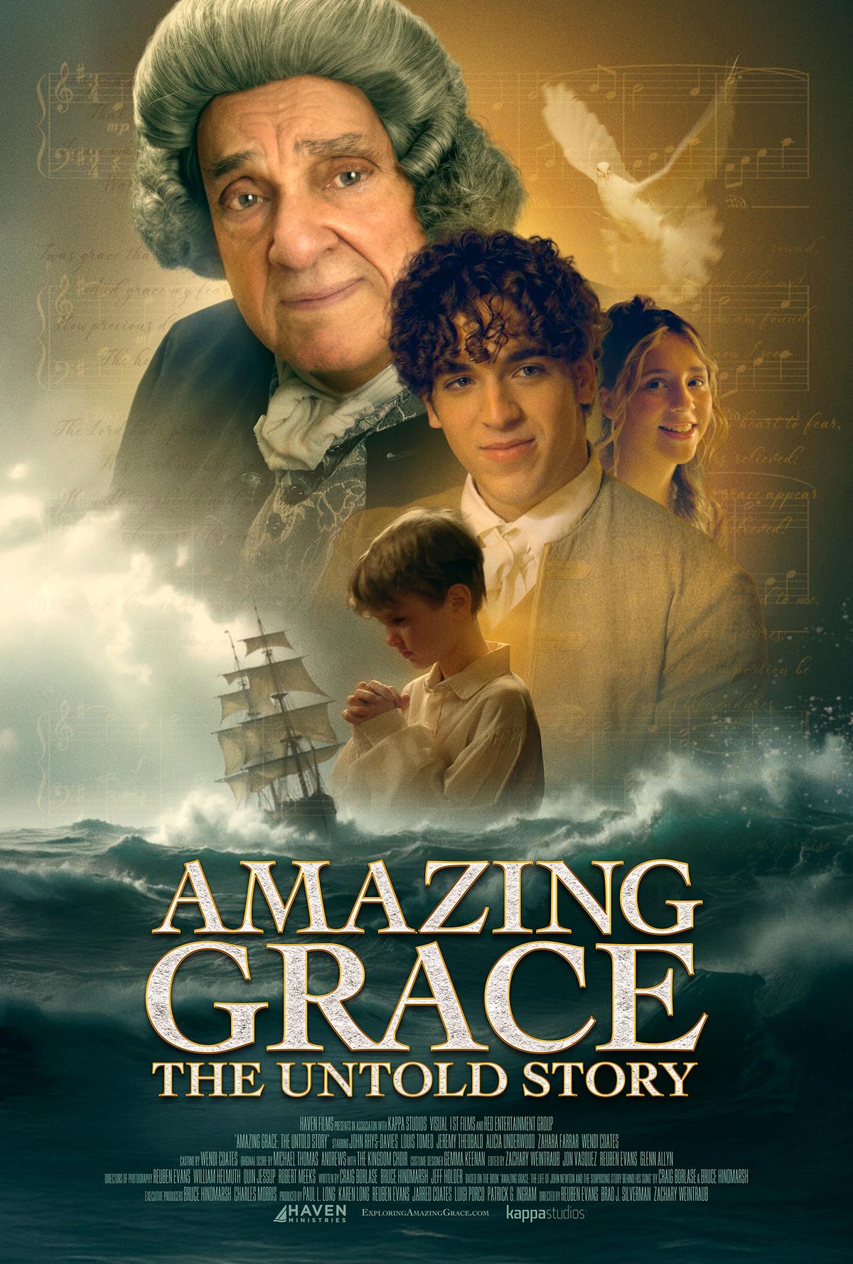 The 64-minute docudrama, “Amazing Grace: The Untold Story.” (Haven Ministries/Kappa Studios)
