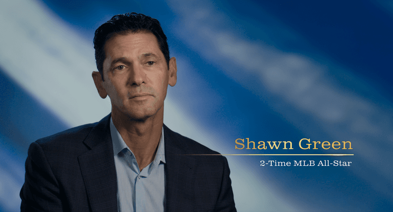 Shawn Green, in "Baseball: Beyond Belief." (Paulist Pictures)