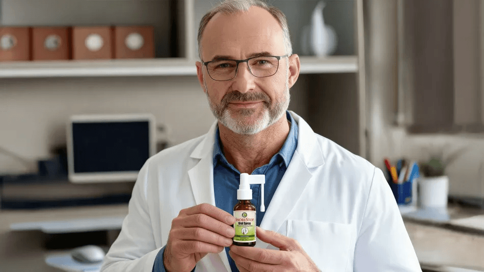 Why Snorers Are Ditching Uncomfortable Mouthpieces for This Doctor-Developed Spray