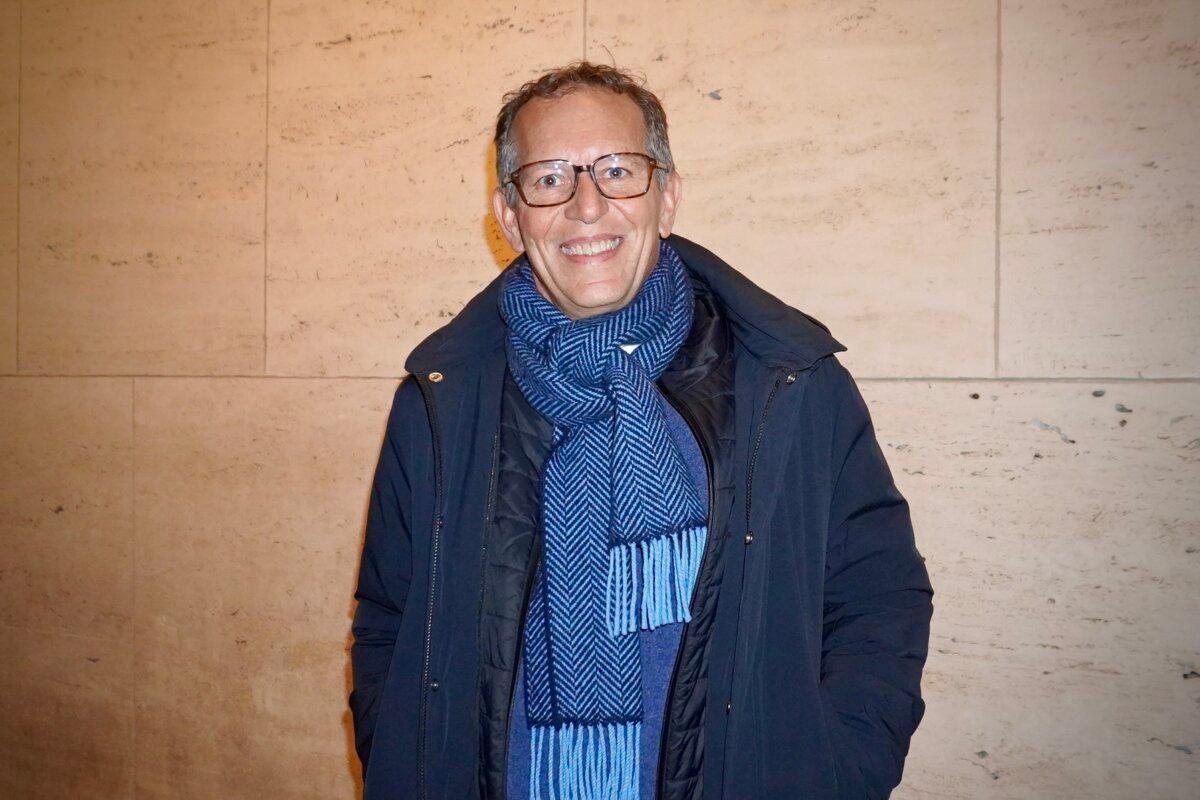 Dr. Matthieu Giraud enjoyed Shen Yun Performing Arts at Lincoln Center on March 25, 2026. (Sherry Dong/The Epoch Times)