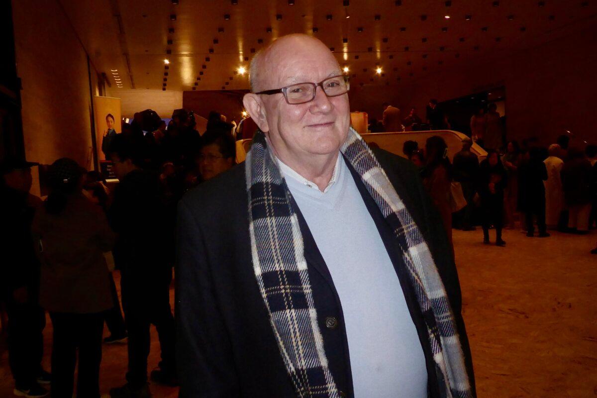 Brendan O'Connor enjoyed Shen Yun Performing Arts at Lincoln Center on March 25, 2026. (Frank Liang/The Epoch Times)
