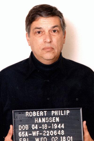 Hanssen's mug shot, taken on the day of his arrest. (Public Domain)