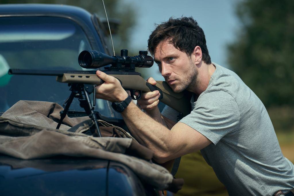 Maj. Will Tranter (Aaron Taylor-Johnson), in "Fuze." (Roadside Attractions)
