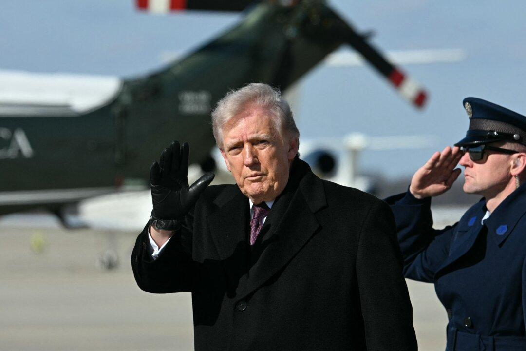 Trump Arrives at Joint Base Andrews From Palm Beach