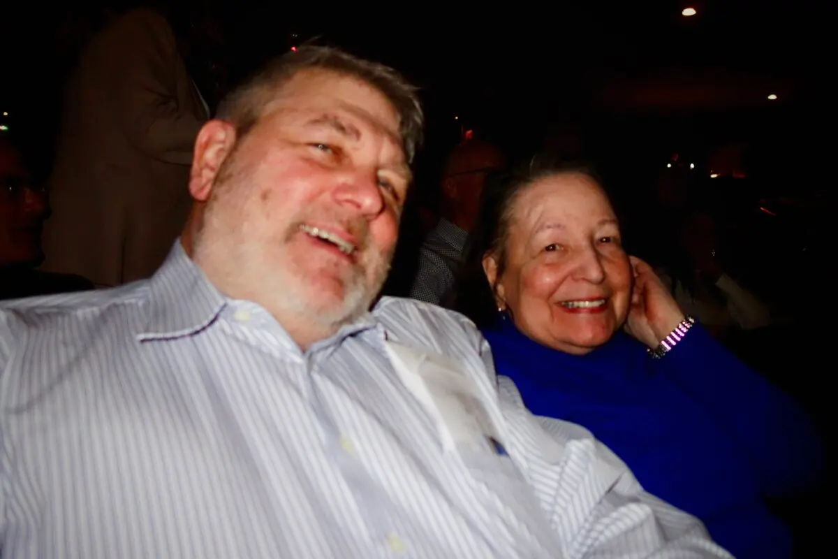 Laurie Martinez Ollech and D.R. Ollech at the Shen Yun Performing Arts performance at Chicago's Rosemont Theatre on March 26, 2026. (Michael Huang/The Epoch Times)
