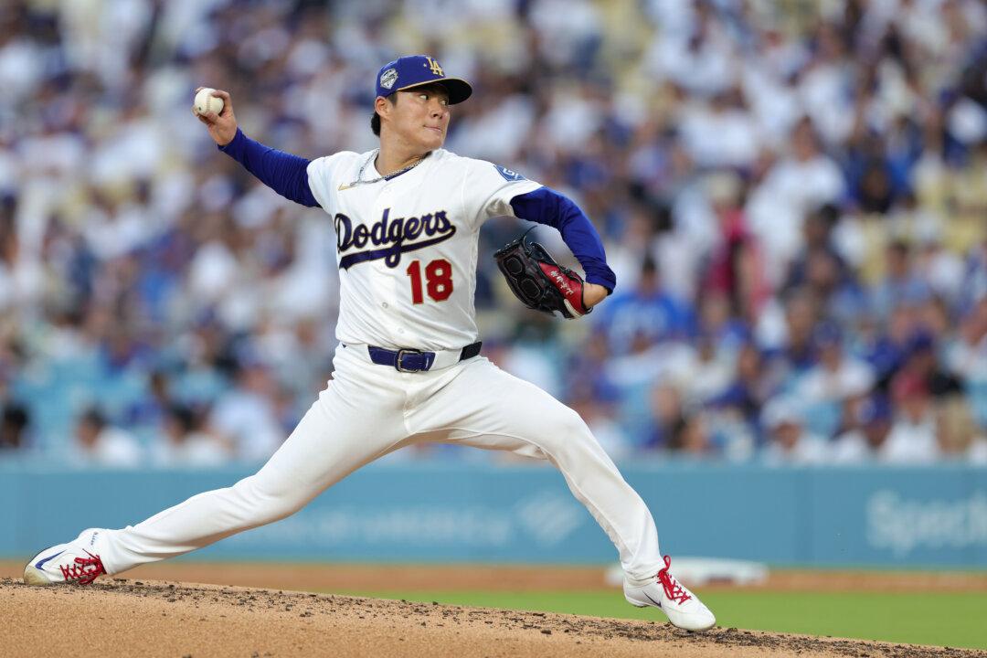 Yamamoto, Dodgers Show Complete Game in Opener With 3-Peat as Goal