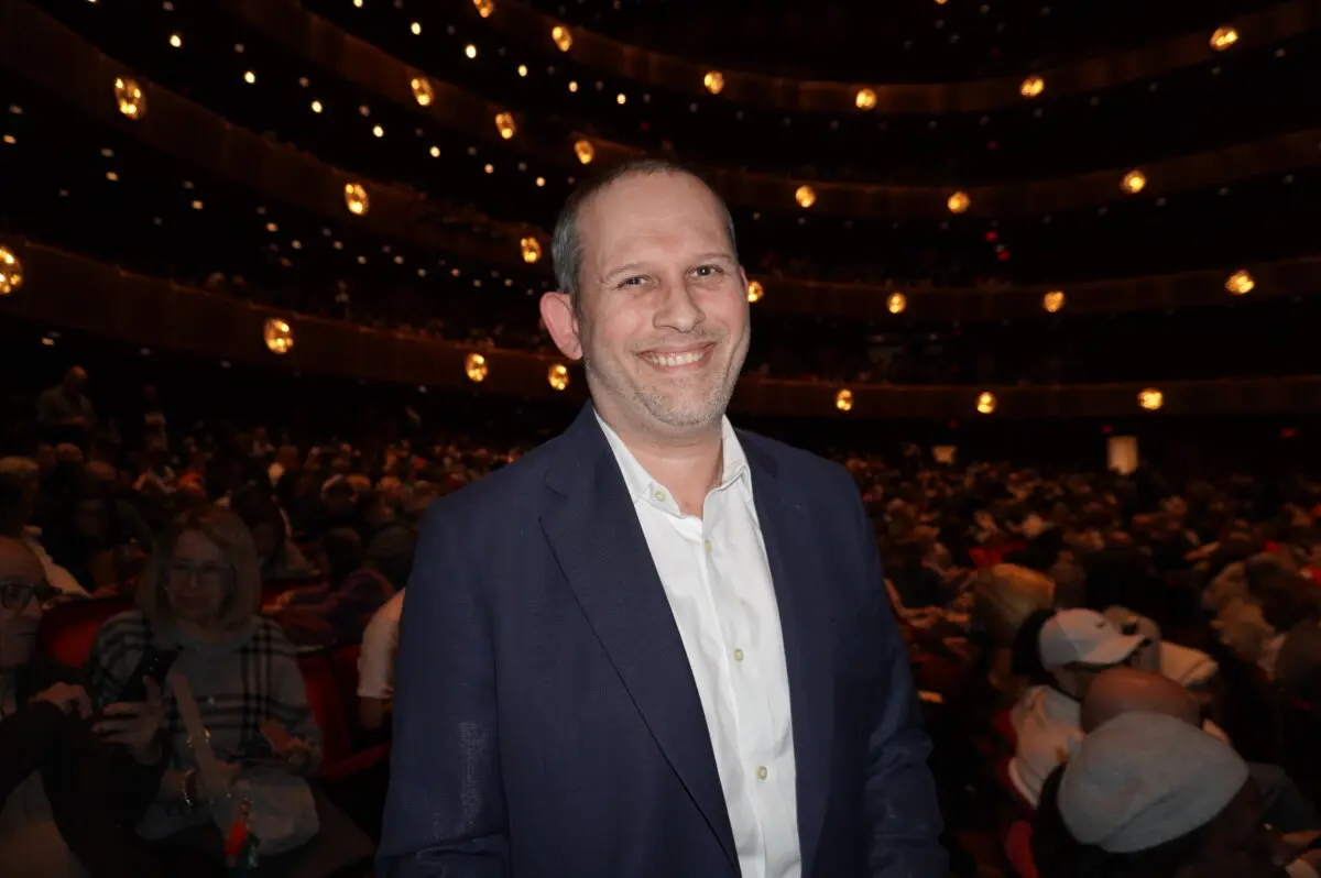 Ilya Pepzner attended Shen Yun Performing Arts at the David H. Koch Theater on March 28, 2026. (Sherry Dong/Epoch Times)