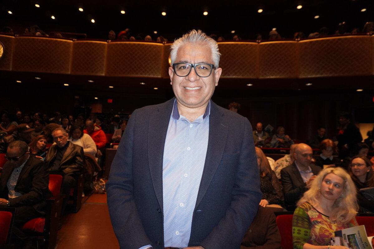 Jose Tapia attended Shen Yun Performing Arts at the David H. Koch Theater on March 29, 2026. (Sherry Dong /Epoch Times)
