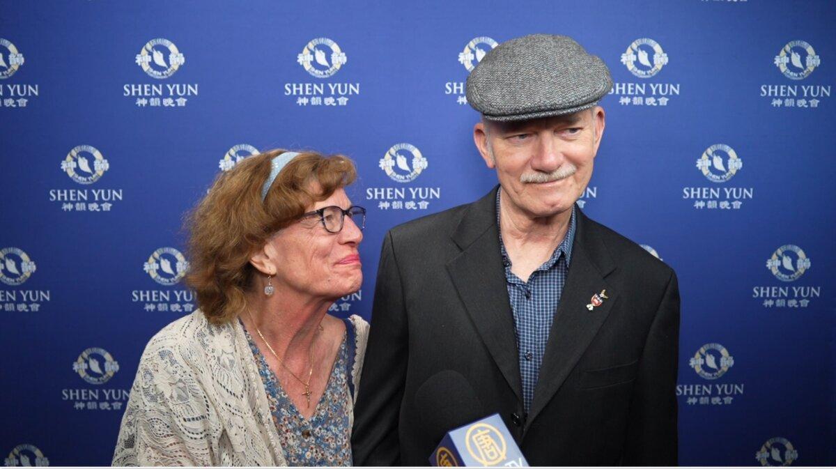 James and Susanne Dorman attend Shen Yun Performing Arts at the Pikes Peak Centre for the Performing Arts in Colorado Springs on April 4, 2026. (NTD)