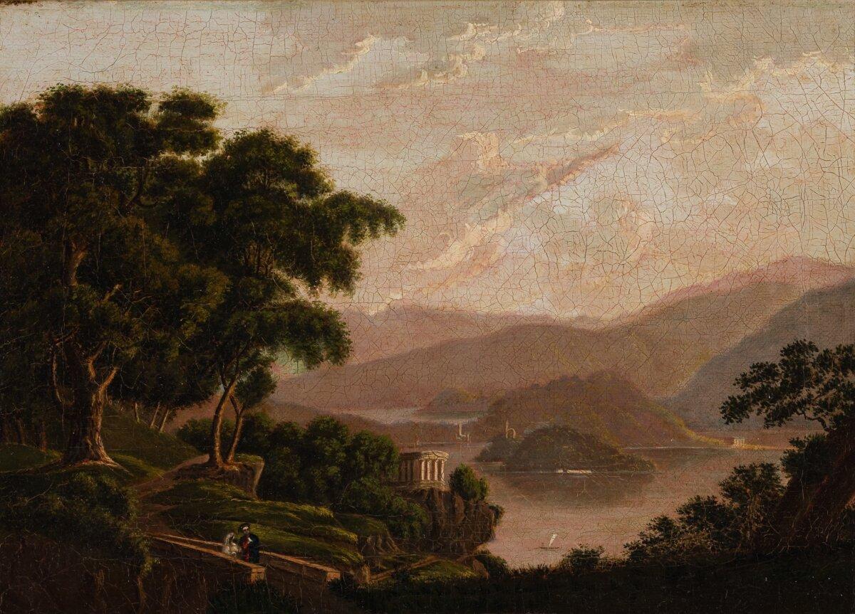 “Isola San Giovanni,” 1839-40, by Sophia Peabody. Peabody Essex Museum, Salem, Mass. (Public Domain)