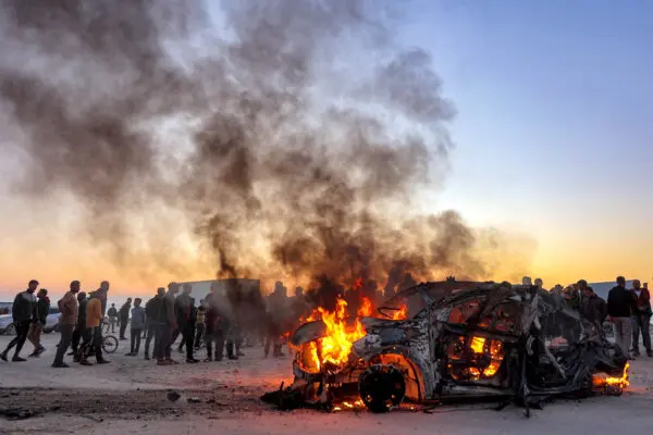 Day in Photos: Journalist Killed in Gaza, Election Campaign in Djibouti, Marco Rubio Meets Mark Rutte