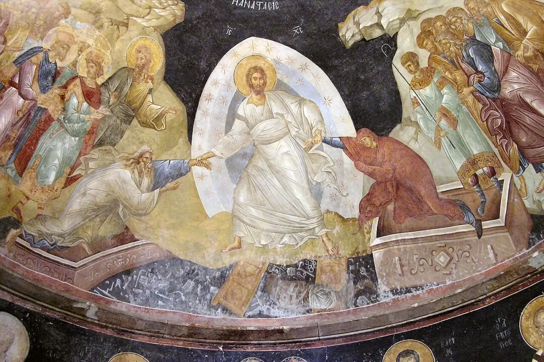 Contemplating an Icon at Orthodox Easter