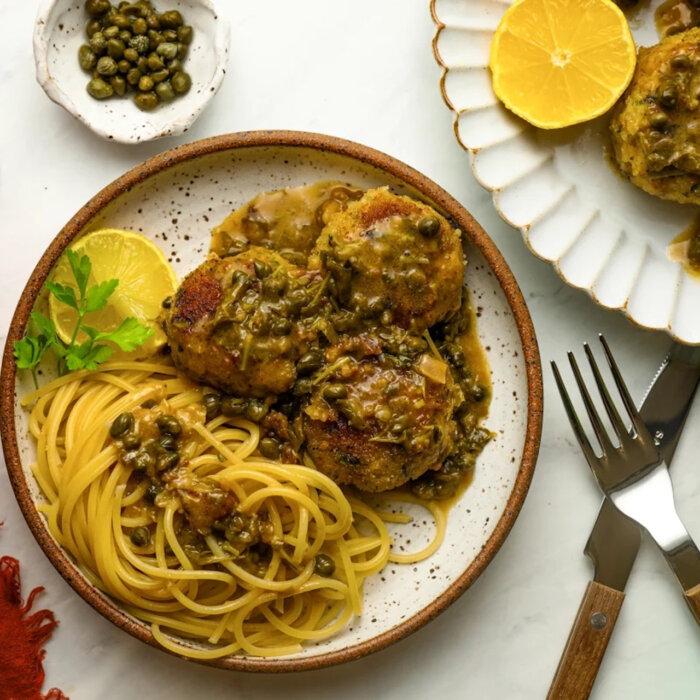 Chicken Piccata Meatballs