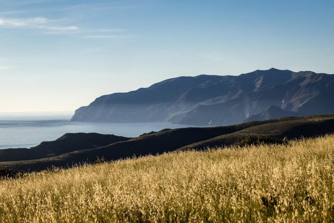 The western coast of Catalina Island, Calif., on March 17, 2026. (John Fredricks/The Epoch Times)