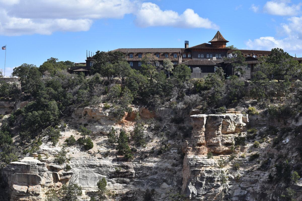Perched on the south rim of the Grand Canyon, the historic El Tovar Hotel was built 120 years ago to accommodate well-heeled tourists arriving by rail. (Lori Rackl/TNS)