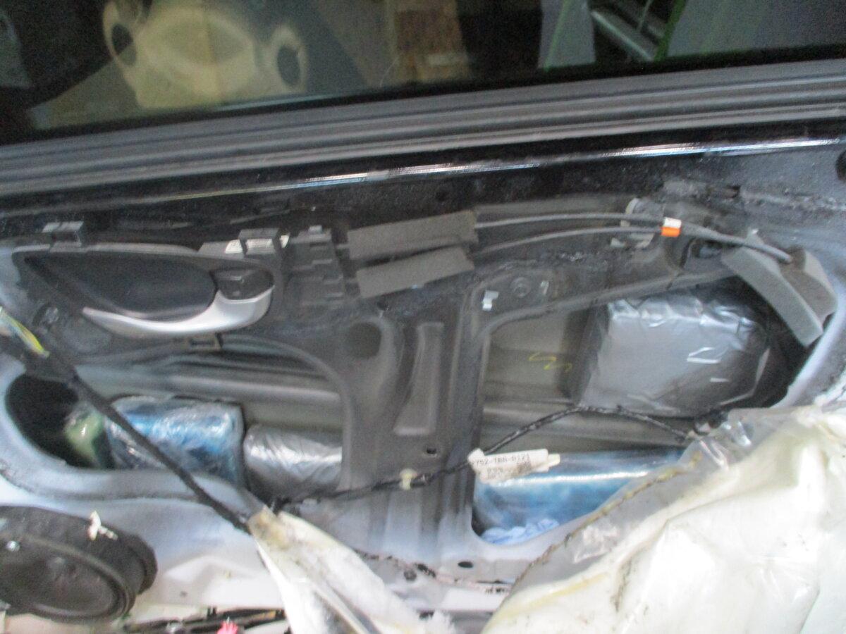 Illegal narcotics hidden in the driver's vehicle doors are shown, at the San Ysidro Port of Entry on April 7, 2026. Border Patrol agents seized more than 60 pounds of cocaine from a U.S. citizen. (U.S. Customs and Border Protection)