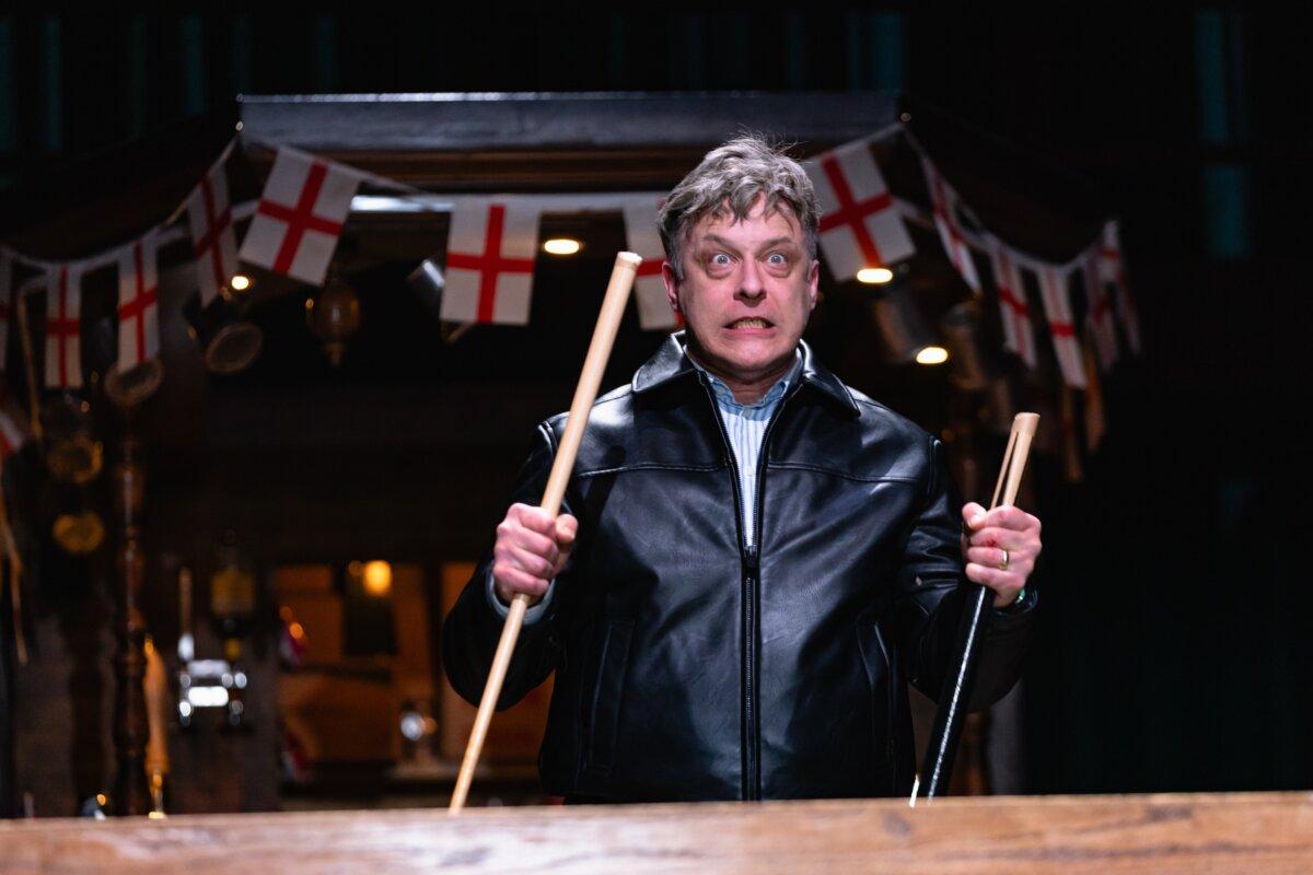 Timothy Edward Kane as Master Ford in "The Merry Wives of Windsor." (Kyle Flubacker)