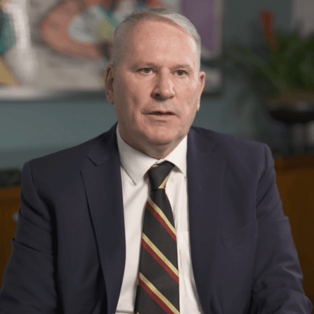 Retired Col. Richard Kemp, in "A Collective Descent Into Evil: The Lethal Obsession With Jews and the Jewish State." (Doc Emet Productions)