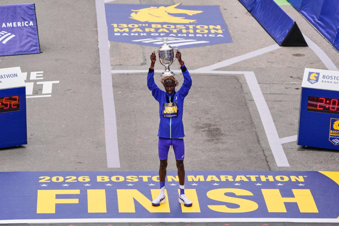 Defending Champion John Korir Breaks Boston Marathon Record and Sharon Lokedi Also Repeats
