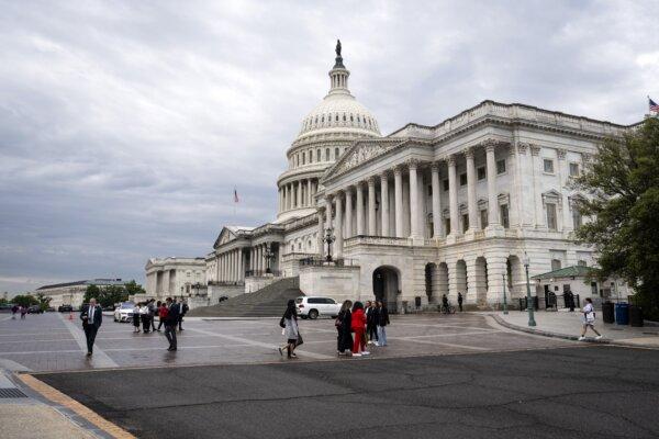 The U.S. Capitol building on April 22, 2026. (Madalina Kilroy/The Epoch Times)