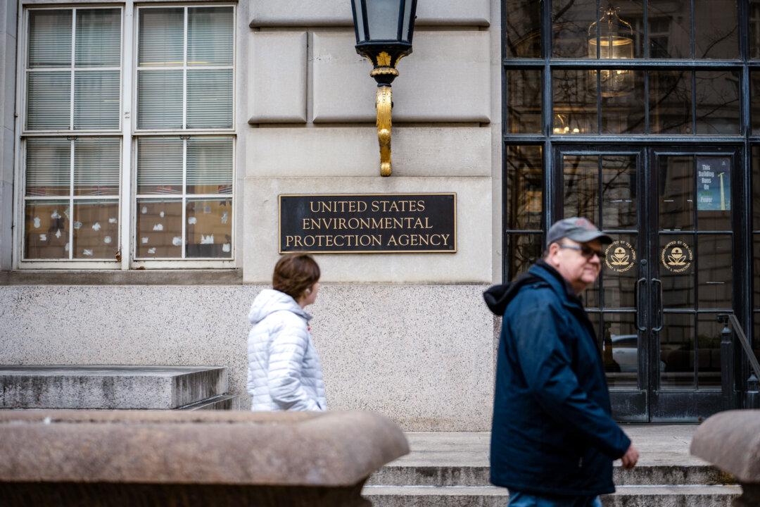The U.S. Environmental Protection Agency in Washington on Jan. 6, 2026. (Madalina Kilroy/The Epoch Times)