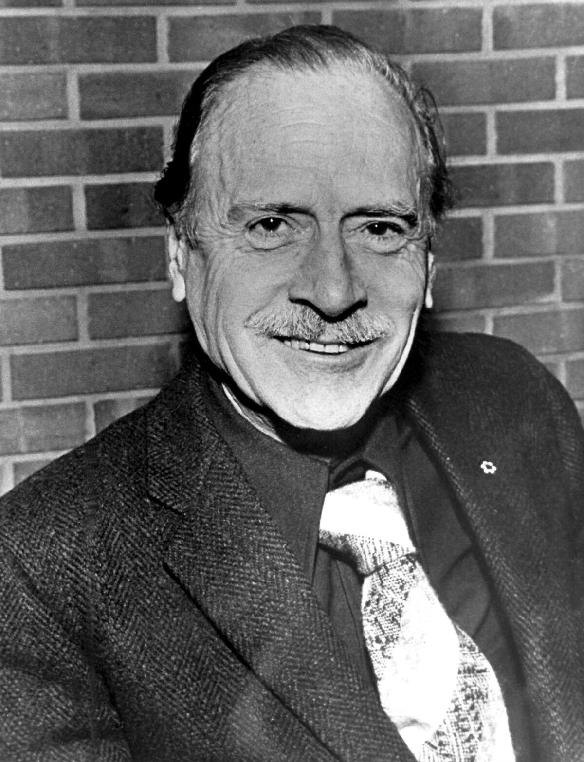 Writer and educator Marshall McLuhan in 1977. (CP Photo)