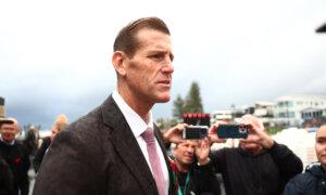 ‘Never Thought About Not Coming’: Roberts‑Smith at Dawn Service