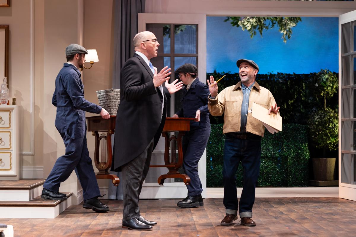 There are plenty of preparations that must be done before the wedding, in "Father of the Bride." (Justin Barbin)