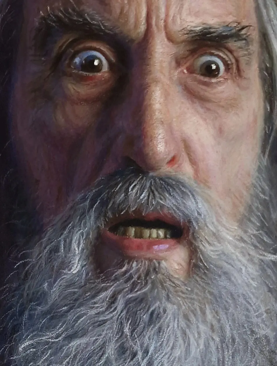 A detail of “To War,” 2026, by Rubén Belloso Adorna. (Courtesy of Rubén Belloso Adorna)