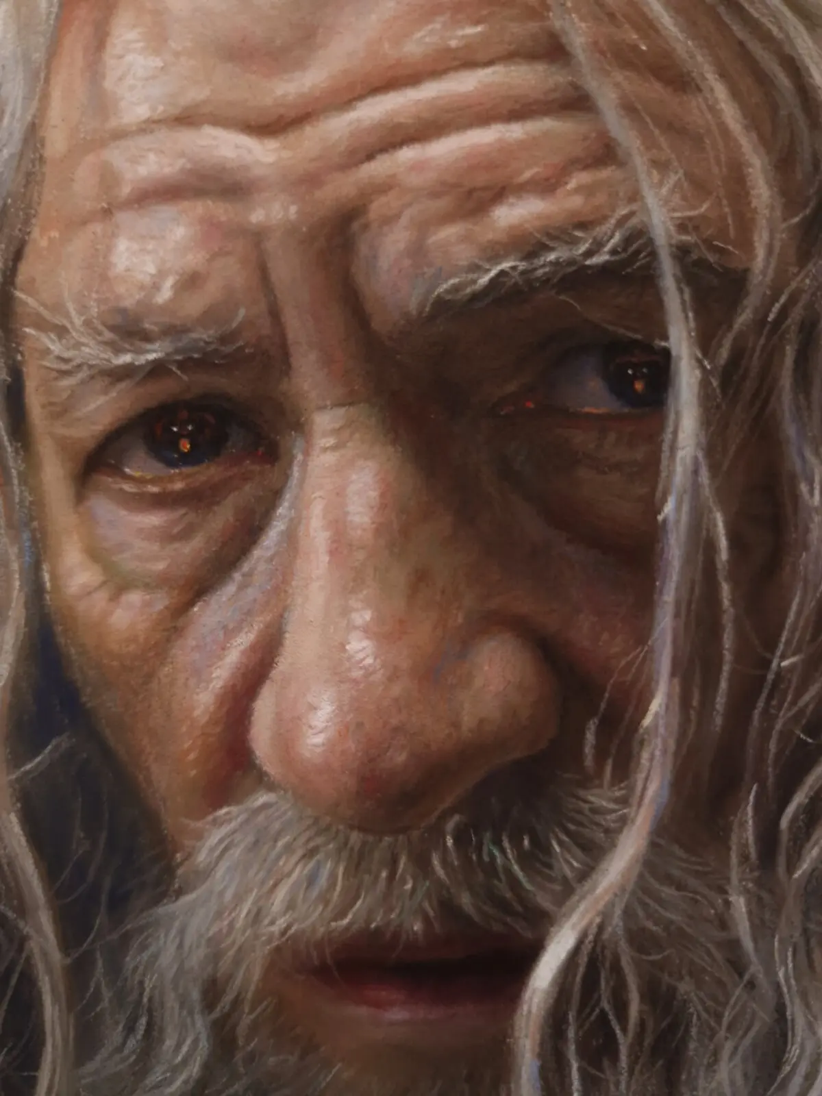 A detail of “The Breath of the Deep,” 2026, by Rubén Belloso Adorna. (Courtesy of Rubén Belloso Adorna)