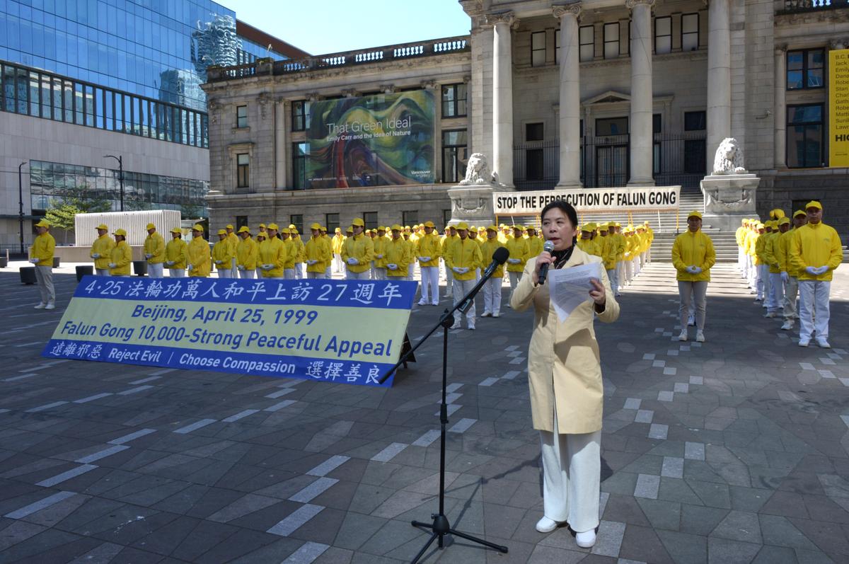 ‘Peaceful Resistance’: Falun Gong Practitioners Across Canada Commemorate 27th Anniversary of Appeal in Beijing