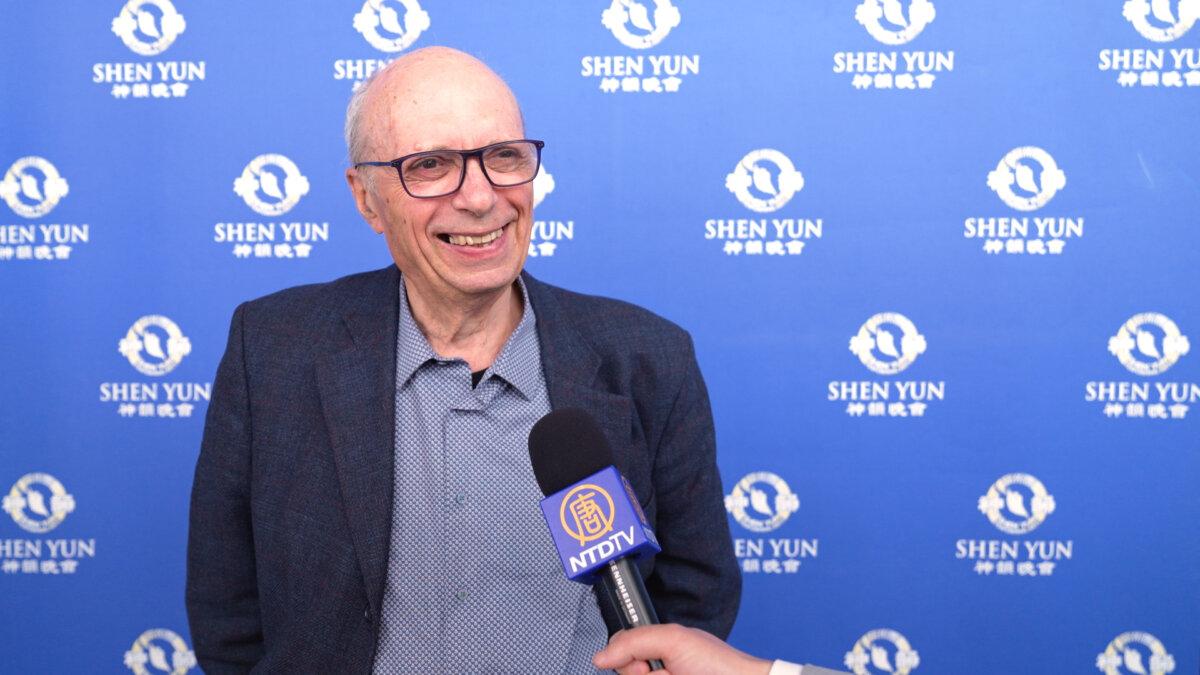 Christian Rivaud was in the audience for Shen Yun Performing Arts at the Zénith Toulouse Métropole in Toulouse, France, on April 25, 2026. (NTD)