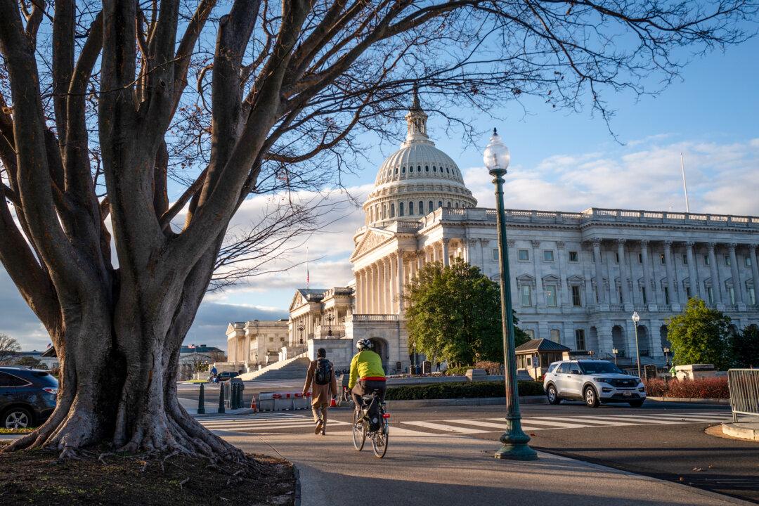 The U.S. Capitol building in Washington on Jan. 2, 2025. (Madalina Vasiliu/The Epoch Times)