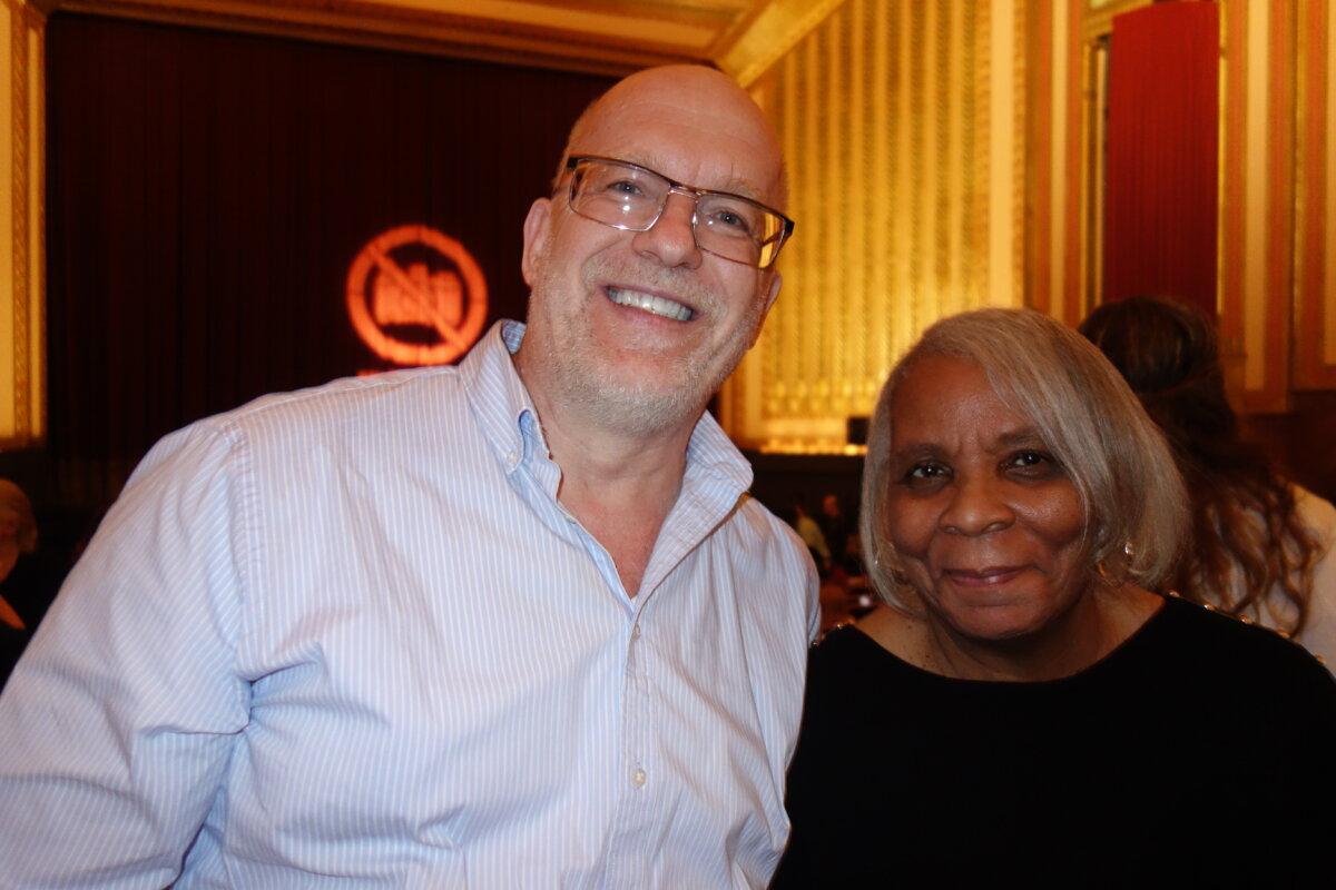 C.J. Vassar and Shirley Daniel attended Shen Yun Performing Arts at the Civic Opera House in Chicago on May 2, 2026. (The Epoch Times)