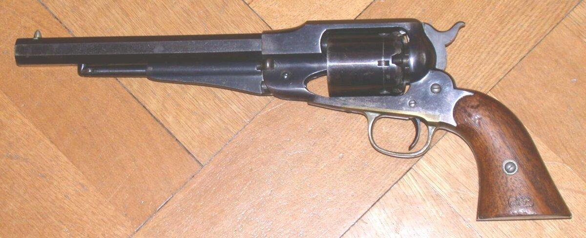 A Remington New Model Army Revolver, manufactured in 1863. (Public Domain)