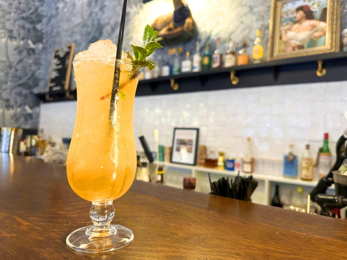 This is a cocktail from the bar at the Hotel Hardware. (Jackie Varriano/The Seattle Times/TNS)