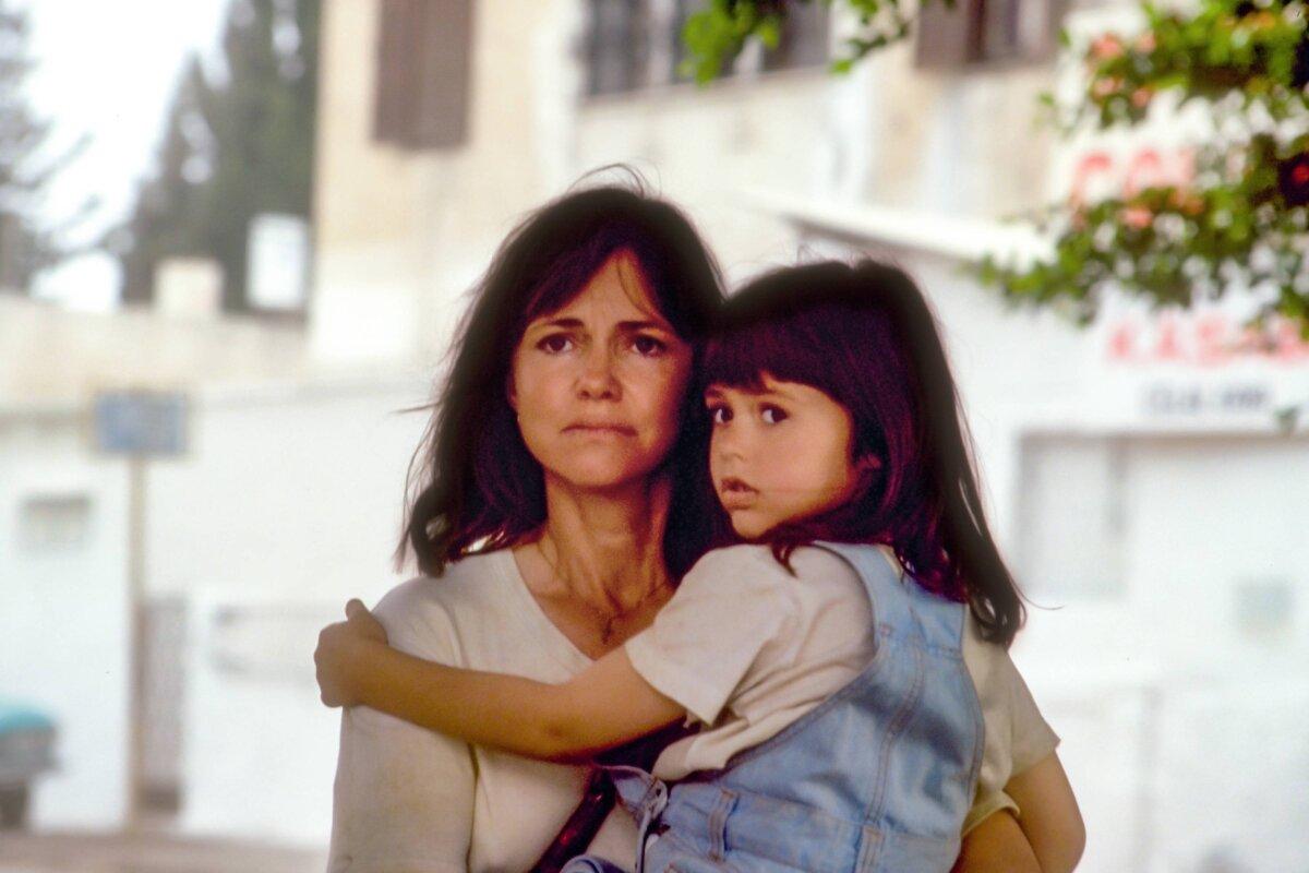 Betty Mahmoody (Sally Field) and Mahtob (Sheila Rosenthal), in “Not Without My Daughter.” (Metro-Goldwyn-MayerMovieStillsDB)