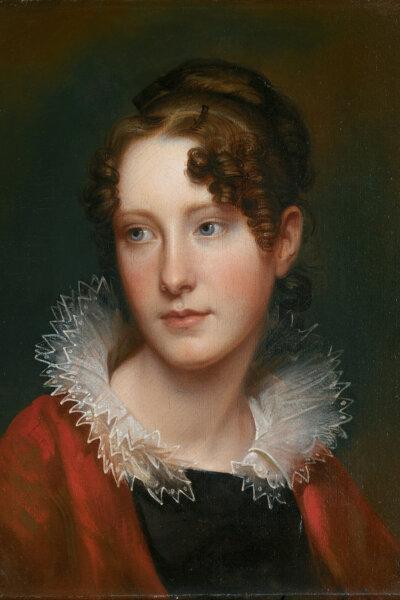 Portrait of Rosalba Carriera Peale, circa 1820, by her father, Rembrandt Peale. (Public Domain)