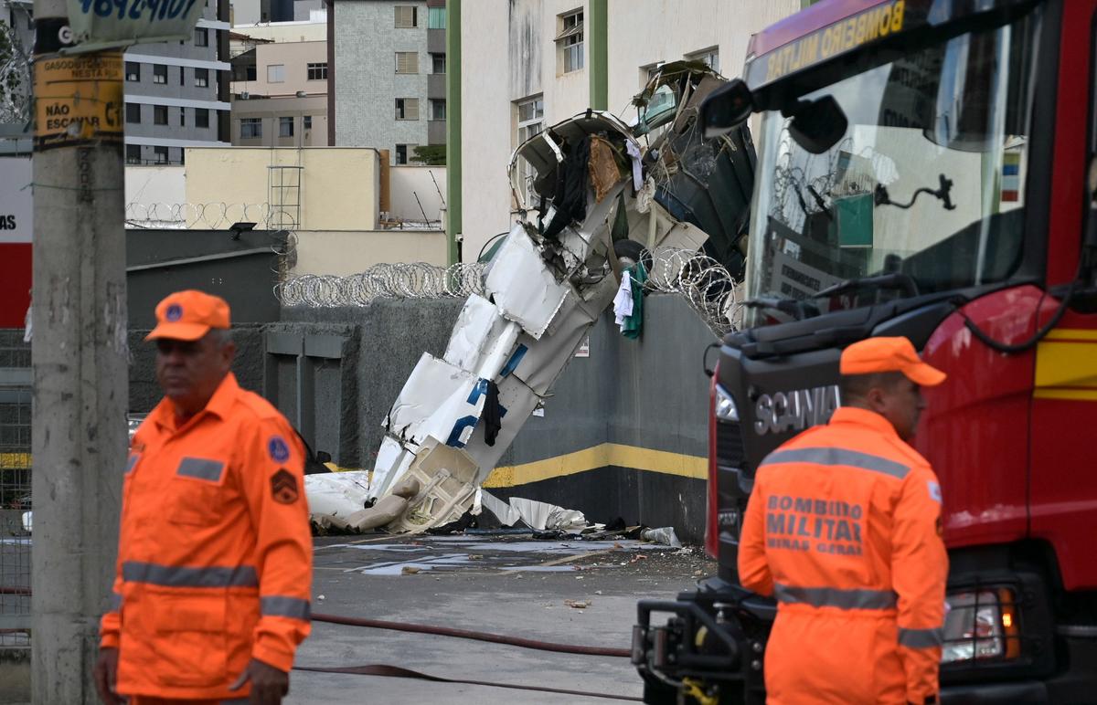 3 Killed After Small Plane Crashes Into Building in Southeastern Brazil
