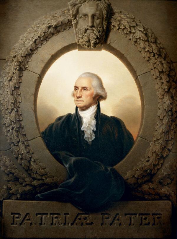 "George Washington (Patriae Pater)," 1824, by Rembrandt Peale. U.S. Senate Collection. (Public Domain)