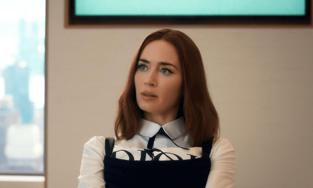 Emily Charlton (Emily Blunt), in "The Devil Wears Prada 2." (20th Century Studios)