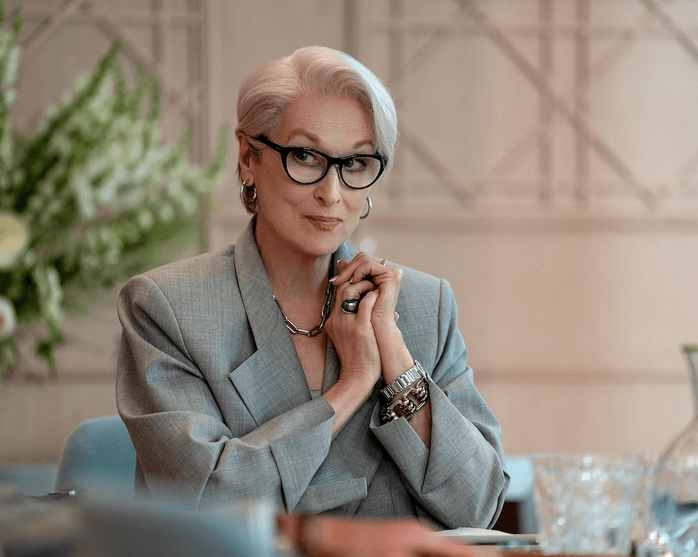 Miranda Priestly (Meryl Streep) is becoming more human in "The Devil Wear Prada 2." (20th Century Studios)