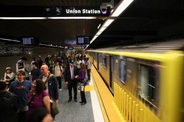 America in Photos: Los Angeles Subway Extension, Rebuilding Homes After Eaton Fire, and Epstein Files Archive Opens in New York