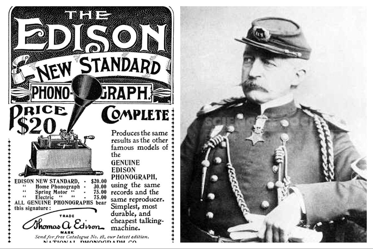 The War Hero Who Introduced Edison’s Phonograph to Europe