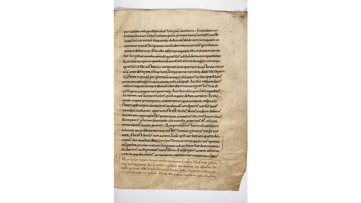 Lost Copy of the Oldest English Poem Is Discovered in Rome