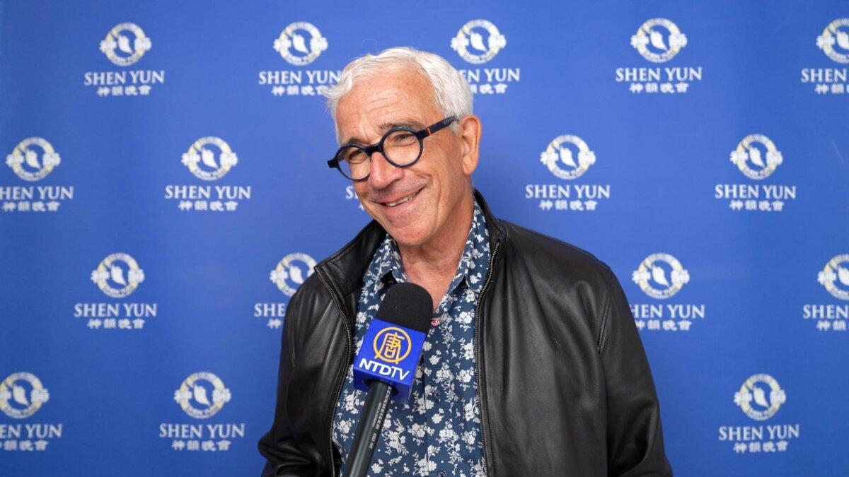 Albert Assayag was in the audience at the Palais des Congrès in Paris on May 10, 2026, where he saw Shen Yun. (NTD)