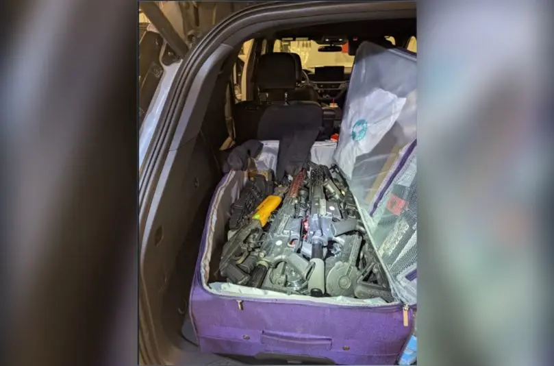 US Authorities Charge 3 Hamilton Men in Attempted Smuggling of 89 Firearms Into Canada
