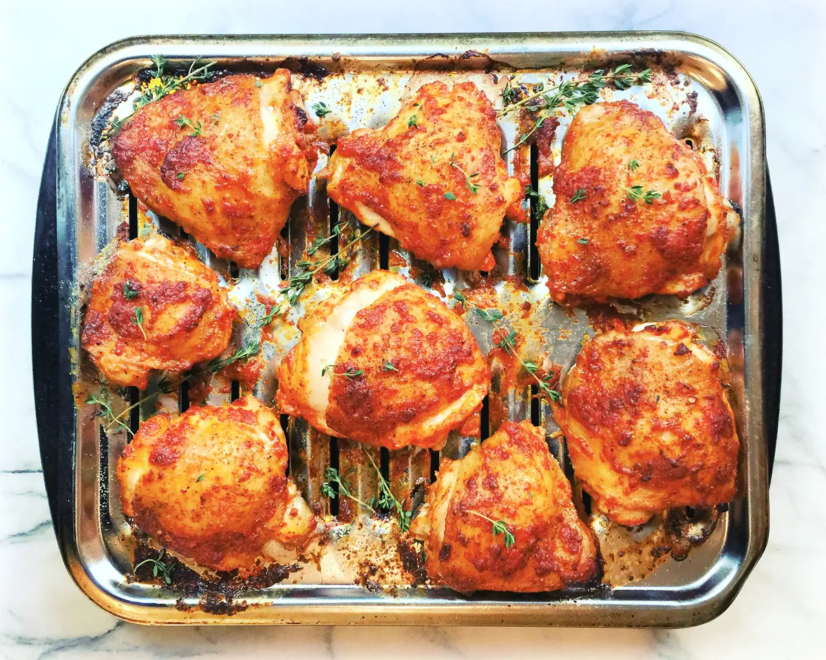 Fiery Chicken Meets the Fire of the Grill